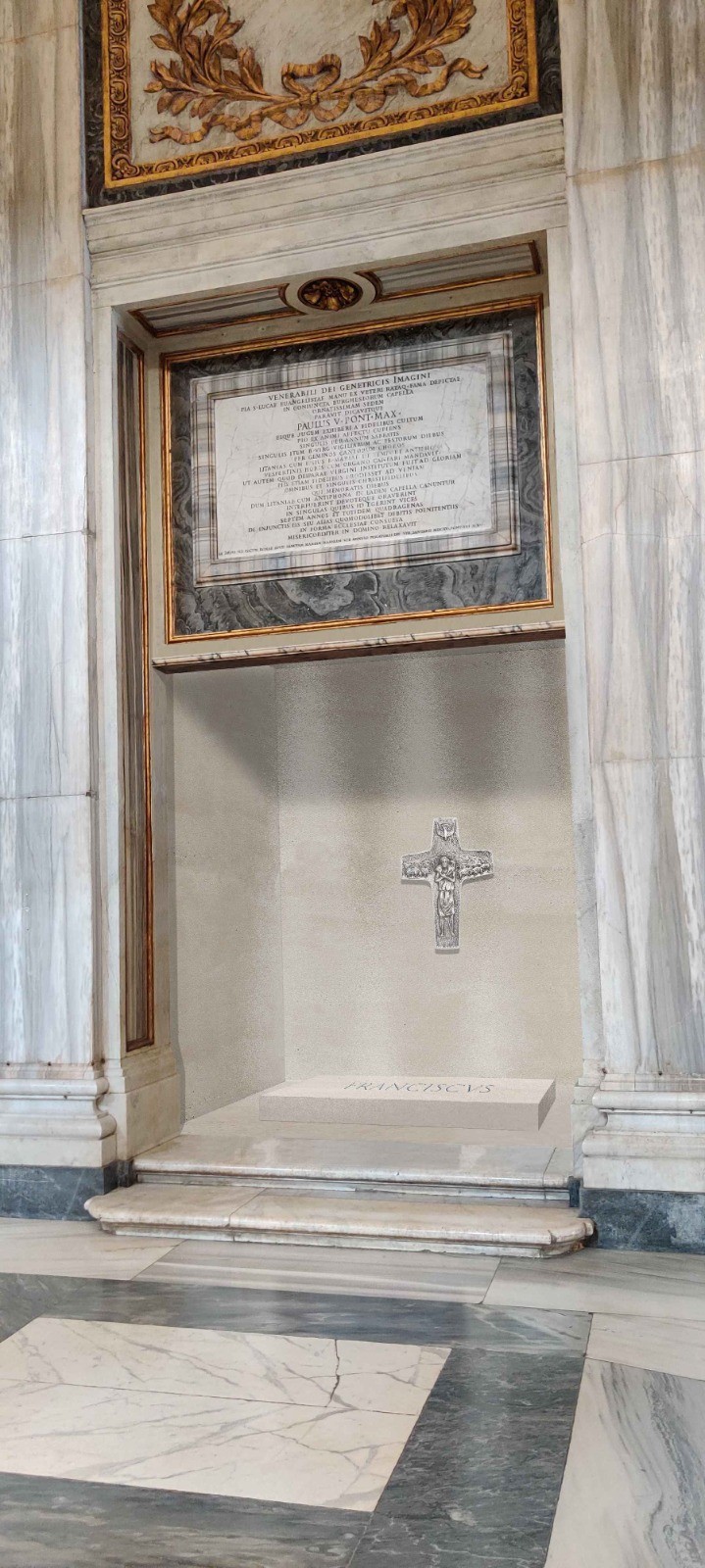 Veja a foto do túmulo do papa Francisco em basílica de Roma