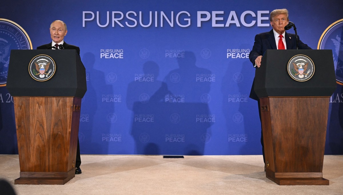 Reunião entre Trump e Putin termina sem acordo para cessar-fogo na guerra da Ucrânia