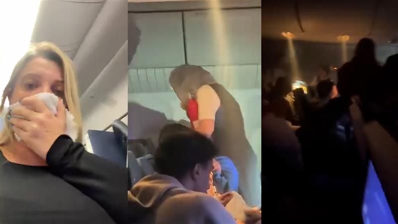 Carregador portátil pega fogo em voo entre São Paulo e Amsterdã; fumaça tomou conta da cabine e assustou passageiros