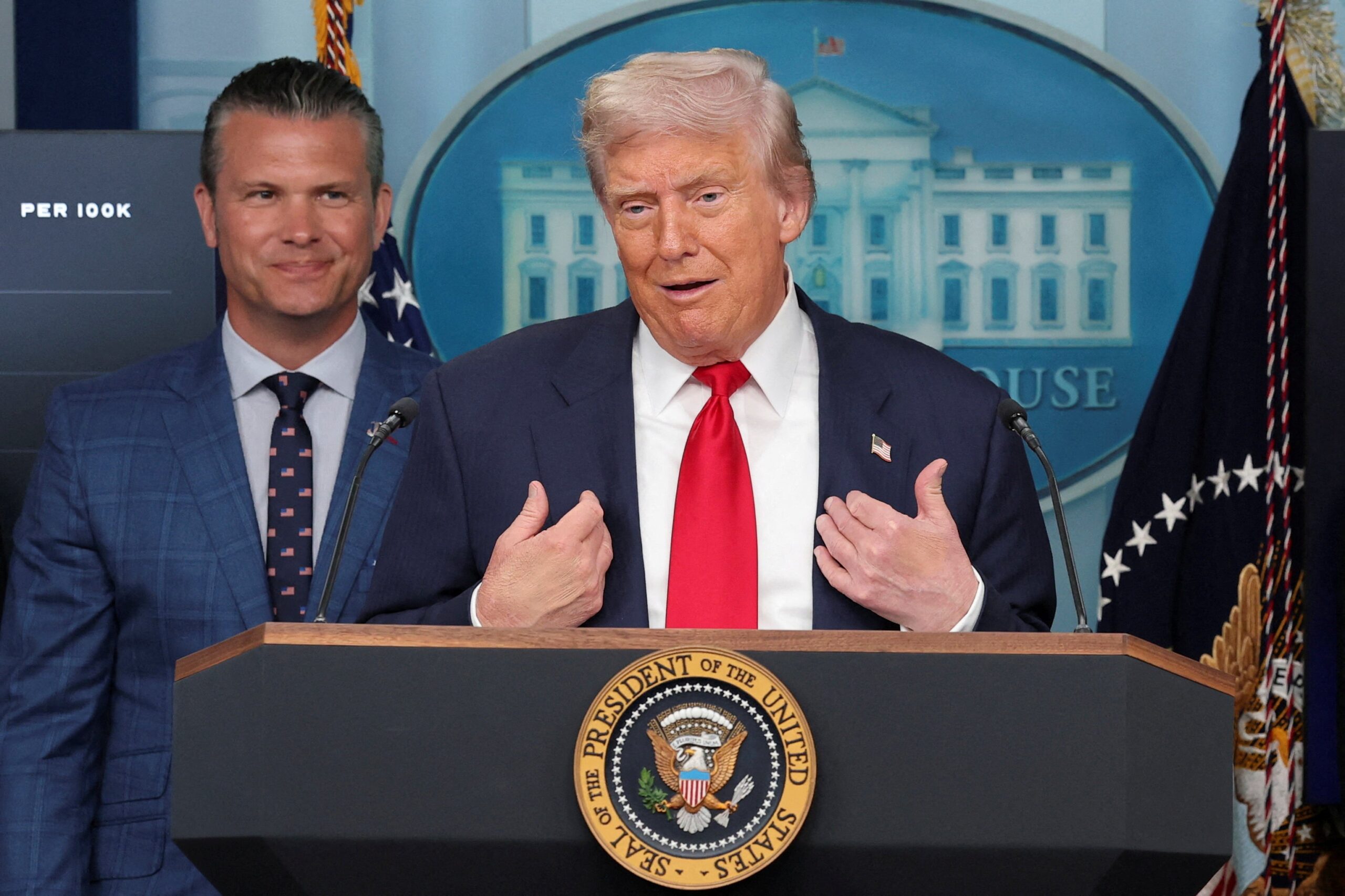 Trump vai assinar ordem para mudar nome do Pentágono para ‘Departamento de Guerra’, diz agência