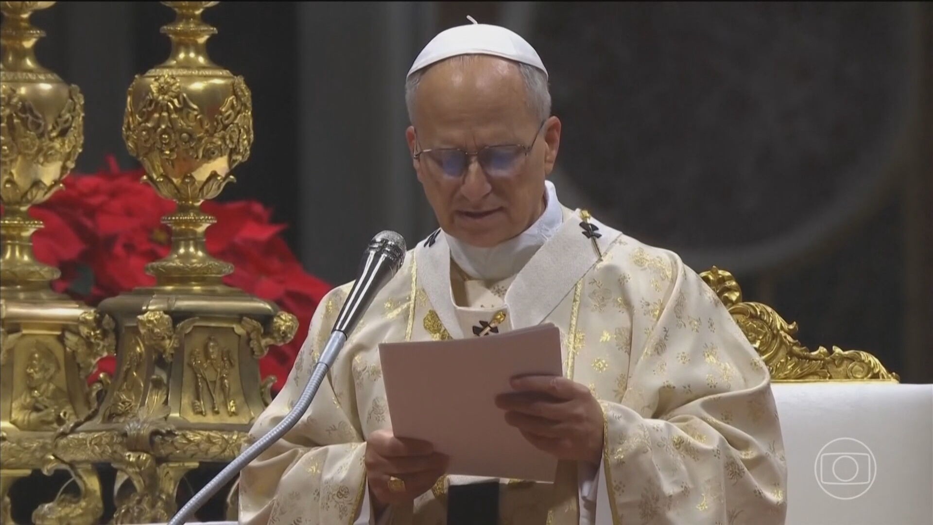 No primeiro natal no Vaticano, Papa Leão XIV pede fim de todas as guerras