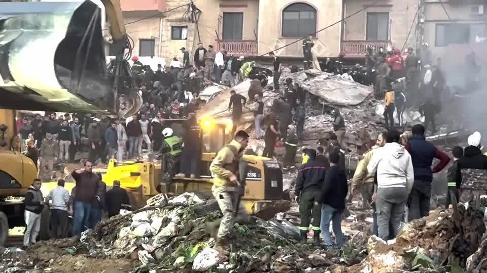 Desabamento de prédio residencial no Líbano deixa 6 mortos; VÍDEO